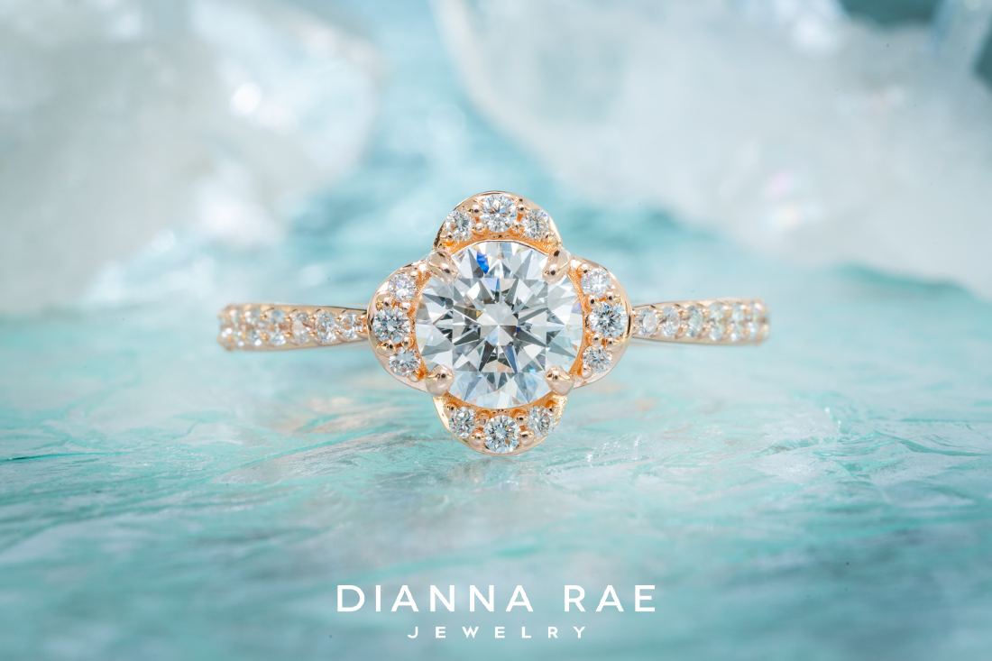 1.01 Ct. Rose Gold Diamond Ring