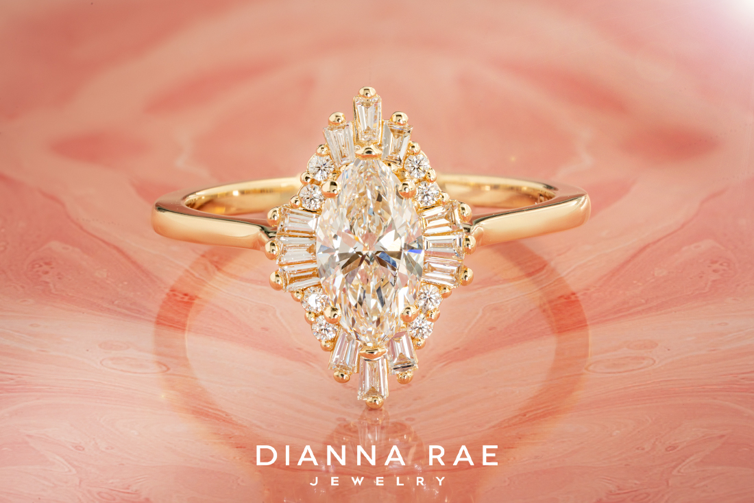 "Lavender" Engagement Ring