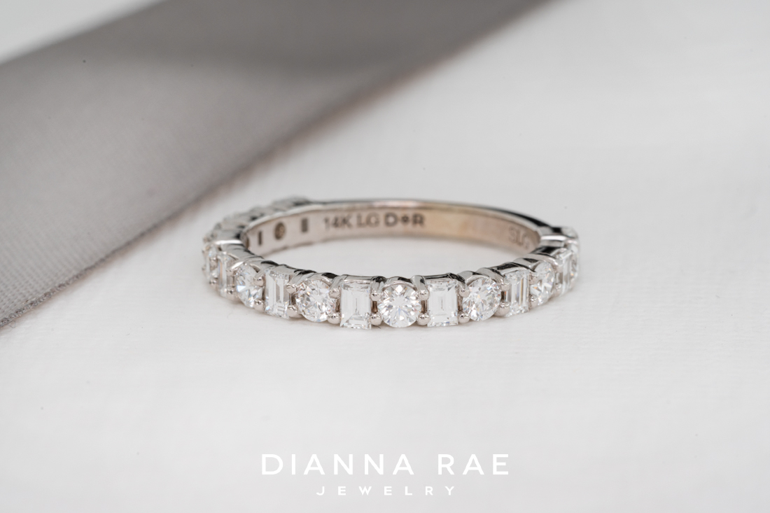 Diamond Band with Various Shapes