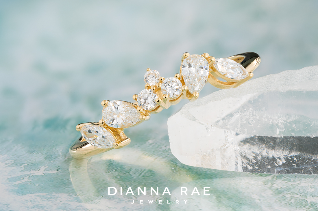 Trilogy Band - Matching Diamond Band