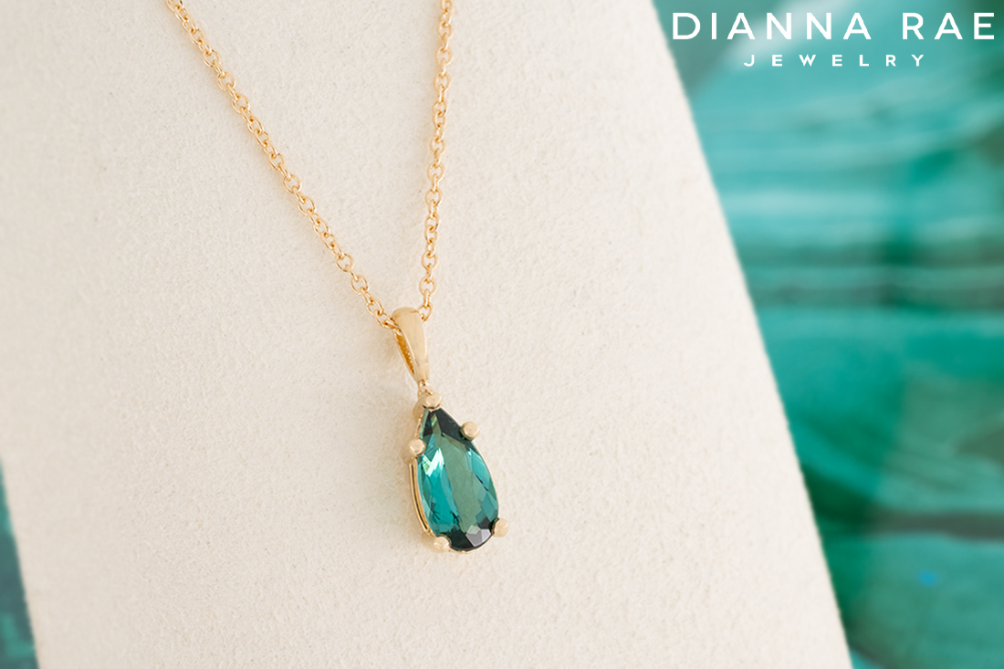 Green Tourmaline Pendant