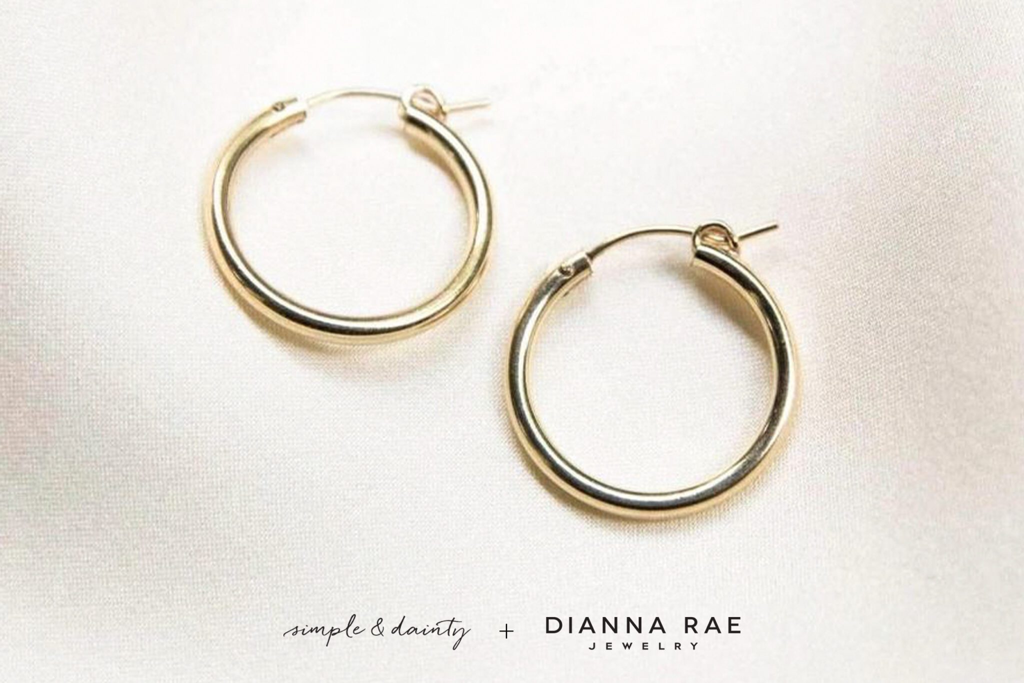 Everyday Medium Hoop Earrings