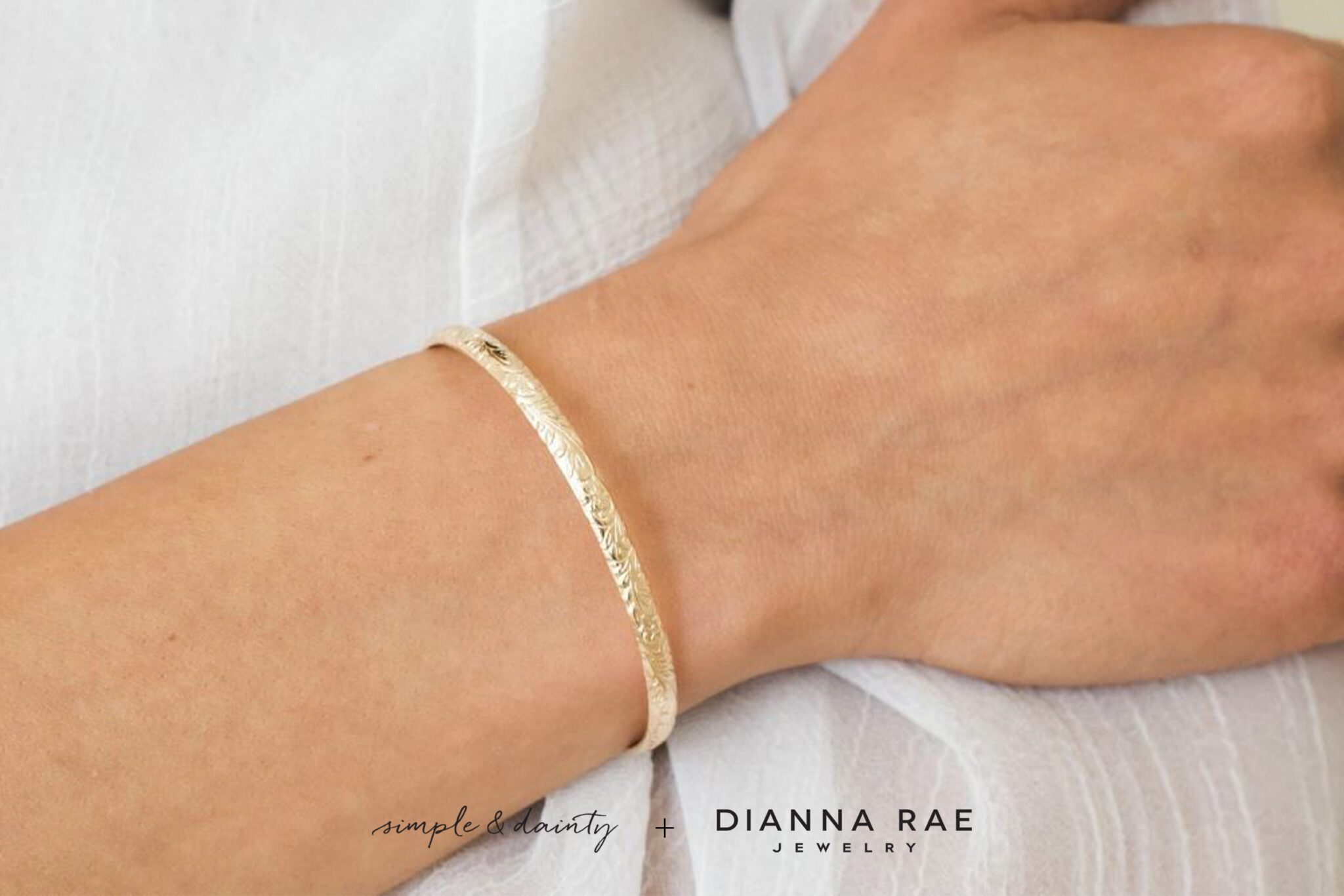 Flower Cuff Bracelet