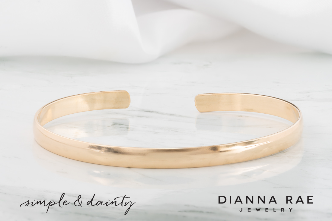 Gold Filled Cuff Bracelet