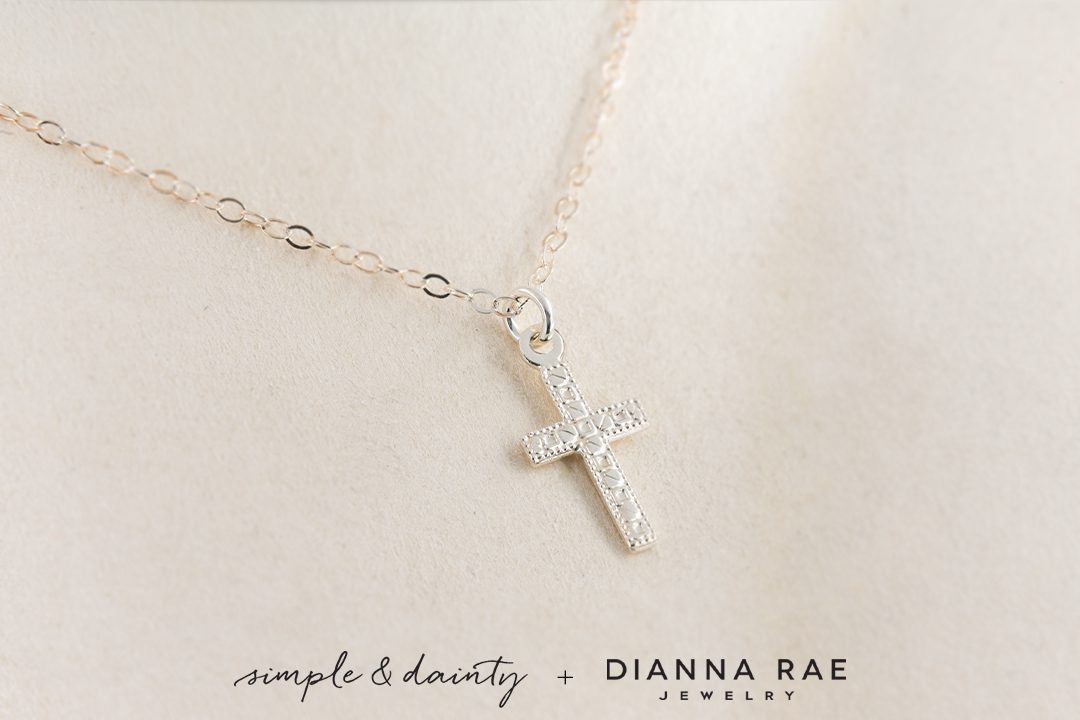 Tiny Cross Necklace - SS
