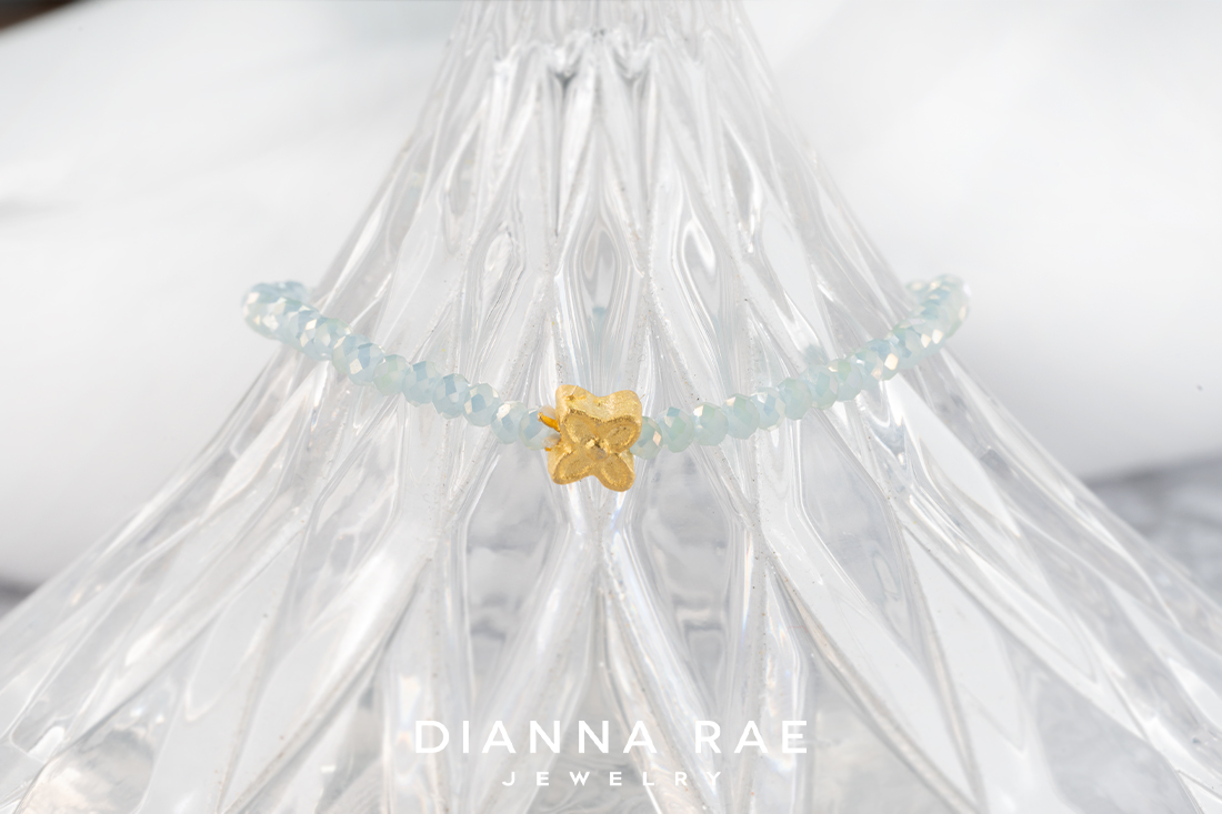 Teal-Butterfly Bijou Bracelet